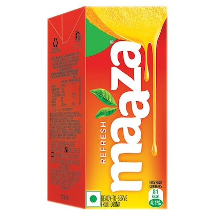 MAAZA MANGO DRINK TETRA PACK 135 ML