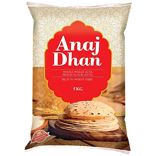 ANAJ DHAN CHAKKI ATTA PP 5 KG