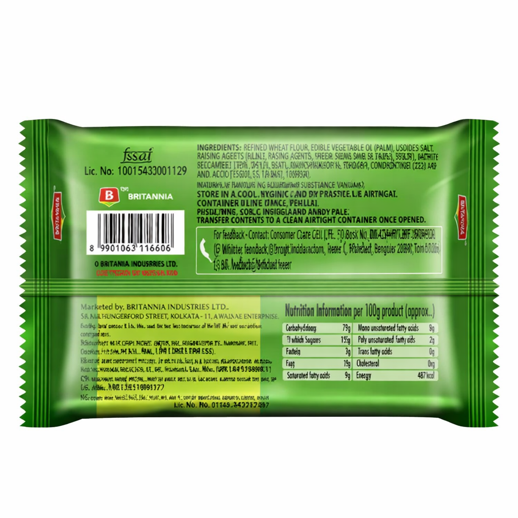 BRITANNIA 50-50 BISCUIT 76 G