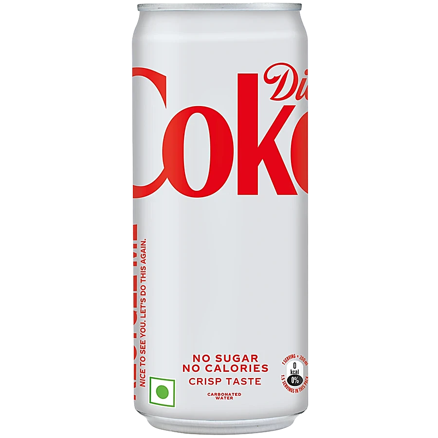 DIET COKE CAN 300 ML