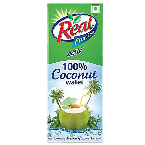 REAL ACTIVE COCONUT WATER TETRA 200 ML