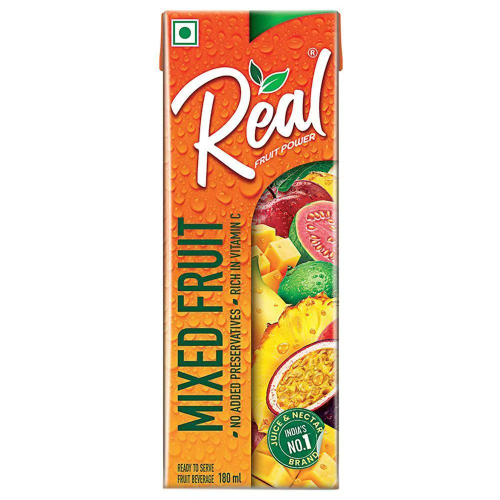 REAL MIXED FRUIT JUICE 180 ML