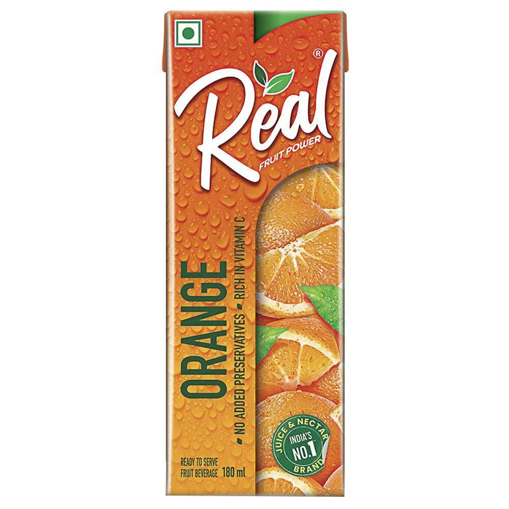 REAL ORANGE JUICE 180 ML