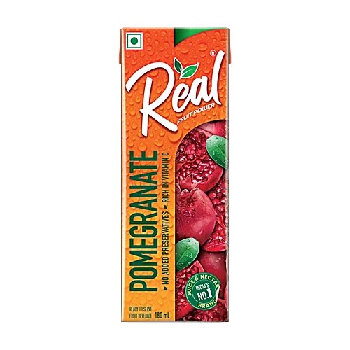 REAL POMEGRANATE JUICE 180 ML